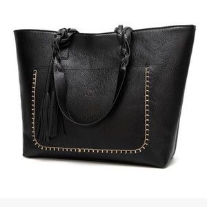 Weimeibaige Oversized Leather Tote